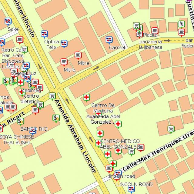 Gps mapa de la republica dominicana para android en Santo Domingo