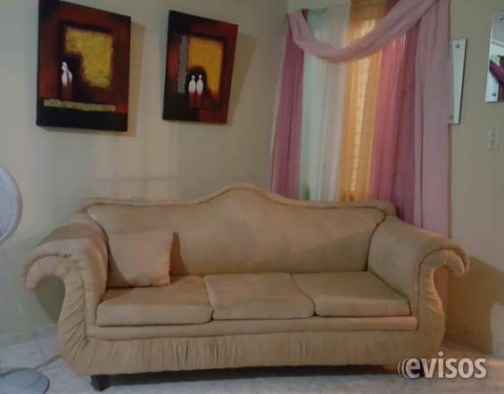 Mueble sofa de tres color